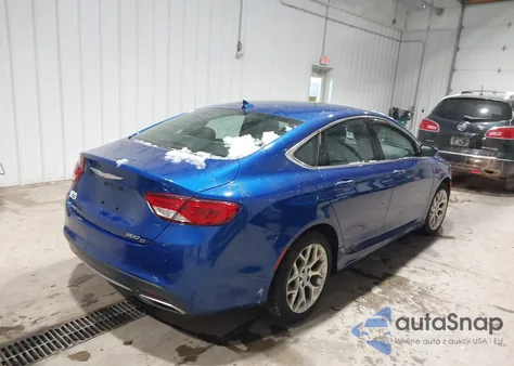 2016 Chrysler 200 C из США, поврежденный, VIN 1C3CCCEG8GN100683